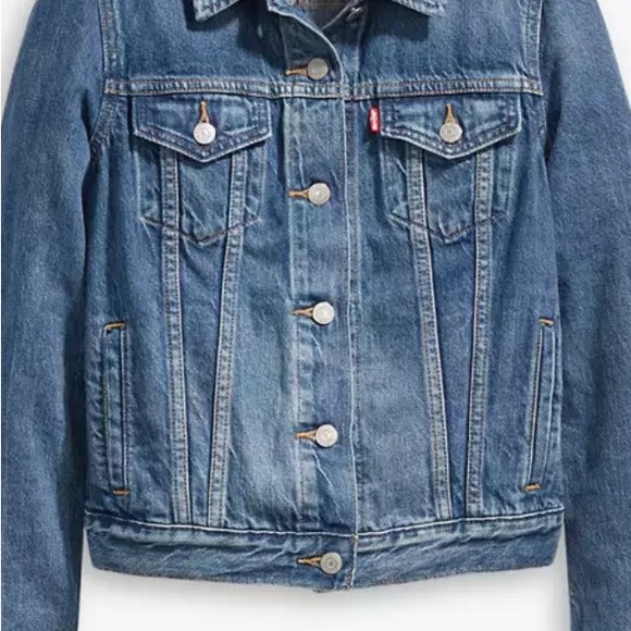 Levi's original trucker Denim Jacket womens - Picture 1 of 4